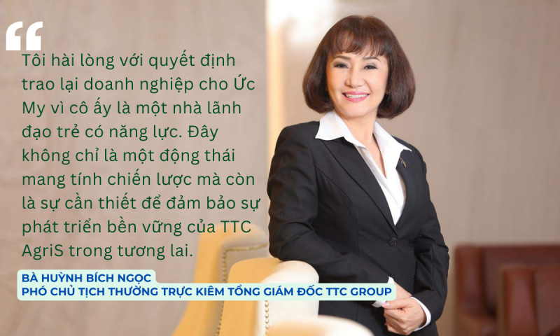 TTC AgriS và nội lực kế thừa giữa hai thế hệ nữ lãnh đạo TTC AgriS và nội lực kế thừa giữa hai thế hệ nữ lãnh đạo