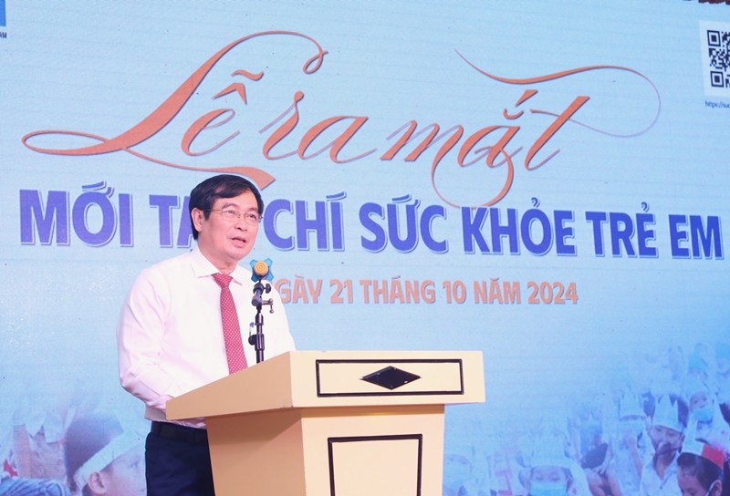 Ra mắt bộ mới Tạp chí Sức khỏe trẻ em: Khẳng định thông điệp “Vì nụ cười trẻ em” Ra mắt bộ mới Tạp chí Sức khỏe trẻ em: Khẳng định thông điệp “Vì nụ cười trẻ em”