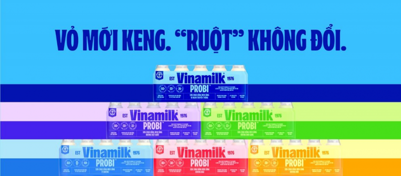 Nhiều sản phẩm Vinamilk đồng loạt đổi “áo” mới trong thời gian qua Nhiều sản phẩm Vinamilk đồng loạt đổi “áo” mới trong thời gian qua