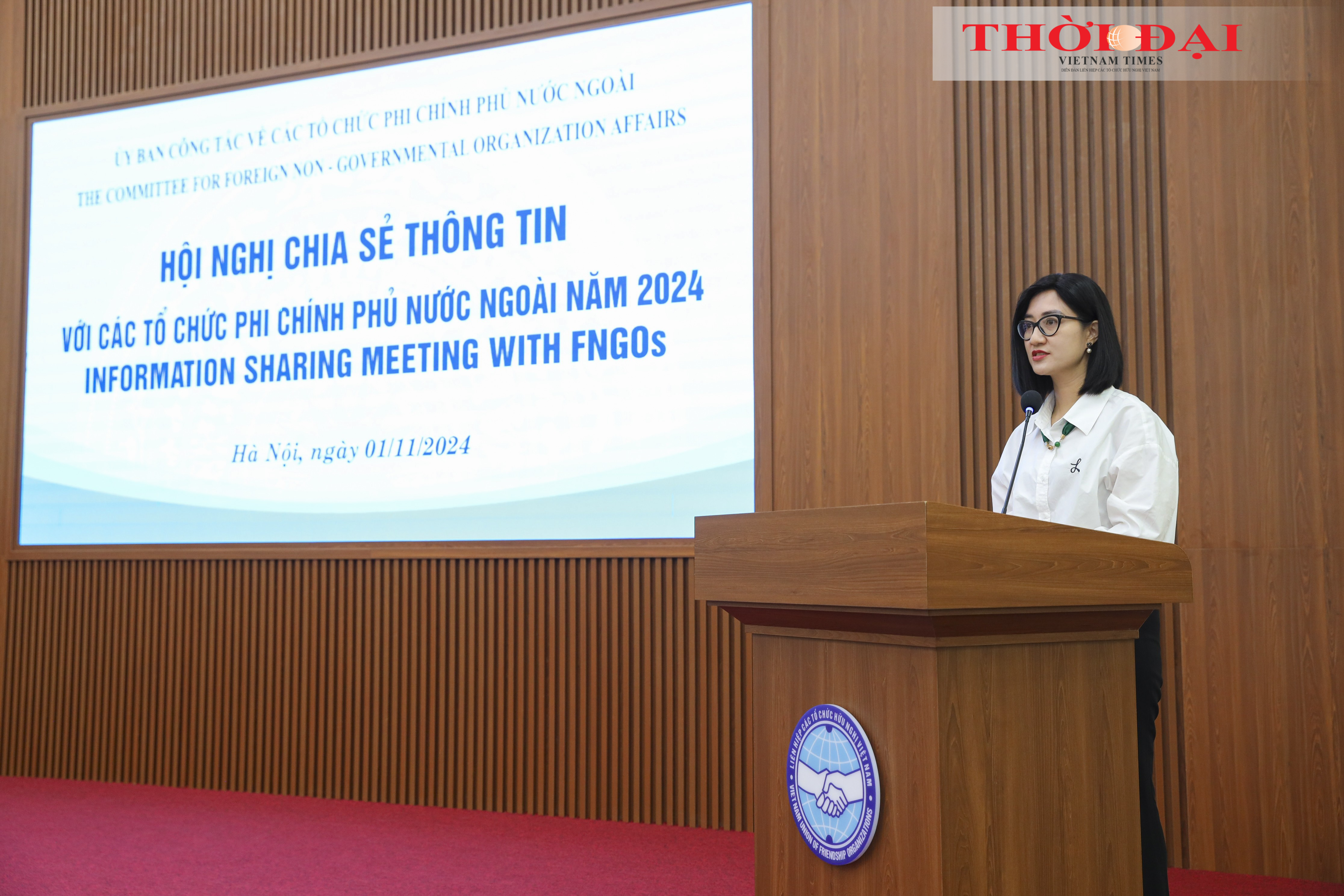 Đại diện Cục C06, Bộ Công an chia sẻ thông tin tại Hội nghị. (Ảnh: Đinh Hòa) Đại diện Cục C06, Bộ Công an chia sẻ thông tin tại Hội nghị. (Ảnh: Đinh Hòa)