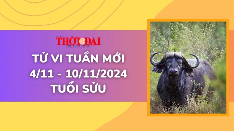Tử vi tuần mới 4/11 đến 10/11/2024 tuổi Sửu: Công danh tài lộc, tình duyên Tử vi tuần mới 4/11 đến 10/11/2024 tuổi Sửu: Công danh tài lộc, tình duyên