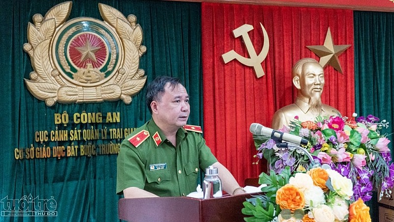 Thiếu tướng Trần Văn Thiện: Giáo dục giúp phạm nhân dễ dàng tái hoà nhập cộng đồng Thiếu tướng Trần Văn Thiện: Giáo dục giúp phạm nhân dễ dàng tái hoà nhập cộng đồng