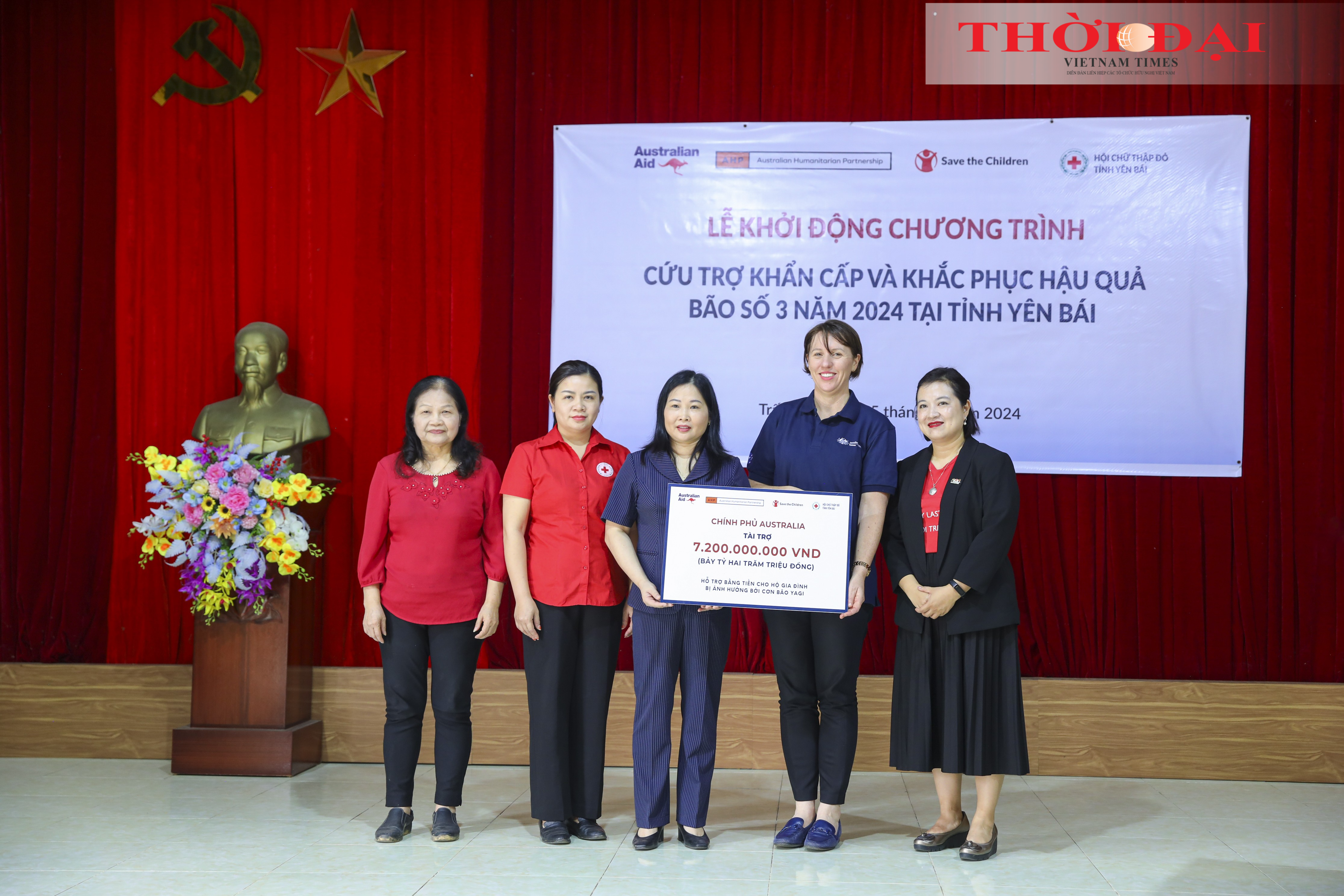 Tổ chức Cứu trợ Trẻ em hỗ trợ người dân Yên Bái tái thiết cuộc sống sau bão số 3 Tổ chức Cứu trợ Trẻ em hỗ trợ người dân Yên Bái tái thiết cuộc sống sau bão số 3