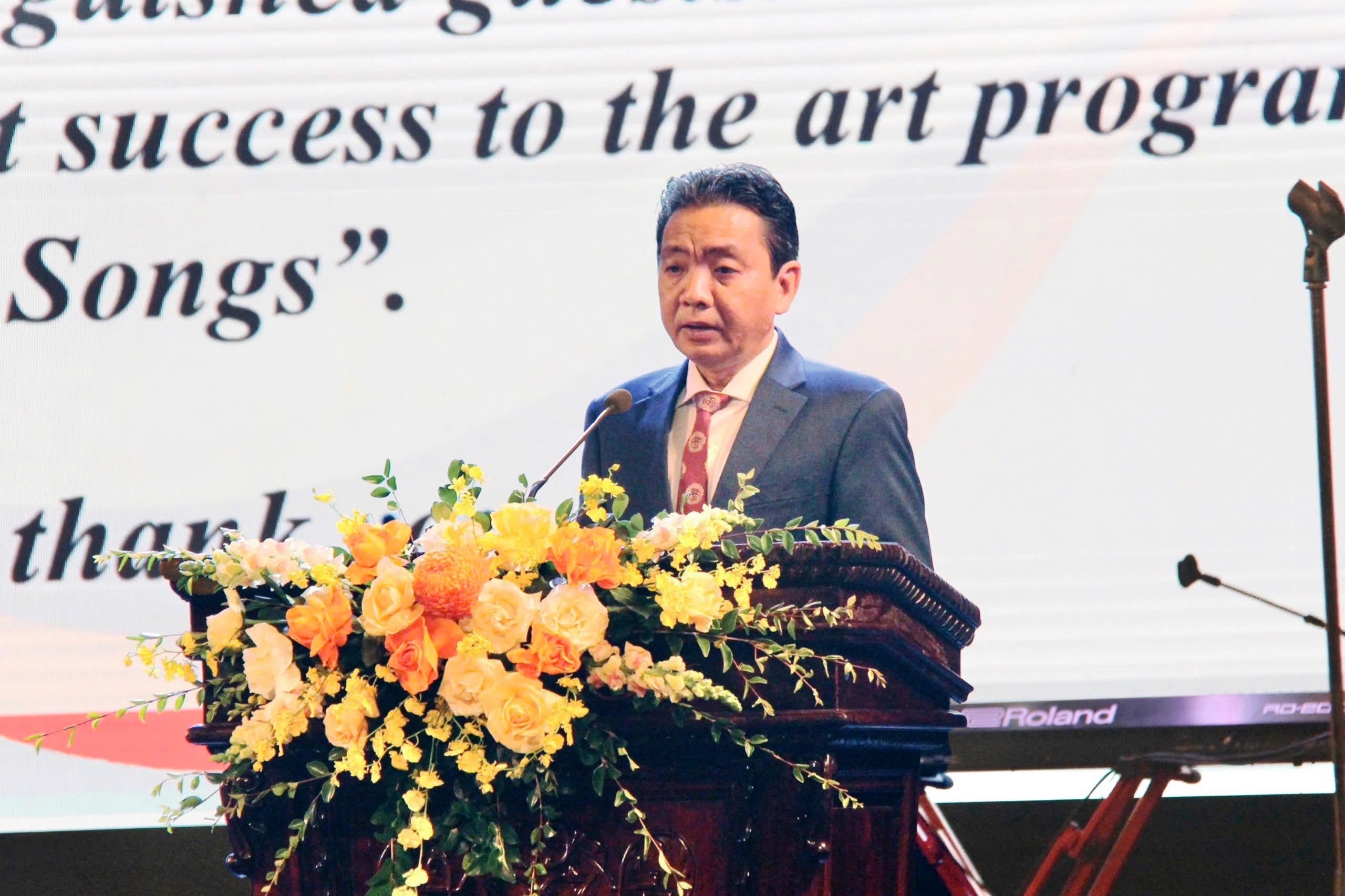 Thứ trưởng Bộ Văn hóa, Thể thao và du lịch Hoàng Đạo Cương phát biểu tại chương trình. (Ảnh: icd.gov.vn) Thứ trưởng Bộ Văn hóa, Thể thao và du lịch Hoàng Đạo Cương phát biểu tại chương trình. (Ảnh: icd.gov.vn)