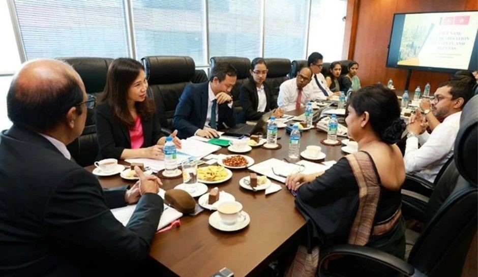 Ambassador Trinh Thi Tam spoke at the Workshop. Ambassador Trinh Thi Tam spoke at the Workshop.
