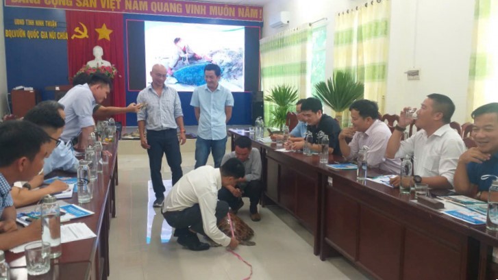 HSI và IUCN trang bị kỹ năng cứu hộ rùa biển cho ngư dân Việt Nam HSI và IUCN trang bị kỹ năng cứu hộ rùa biển cho ngư dân Việt Nam
