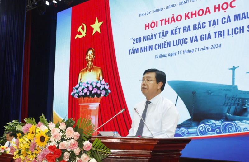 200 ngày tập kết ra Bắc tại Cà Mau - tầm nhìn chiến lược và giá trị lịch sử 200 ngày tập kết ra Bắc tại Cà Mau - tầm nhìn chiến lược và giá trị lịch sử