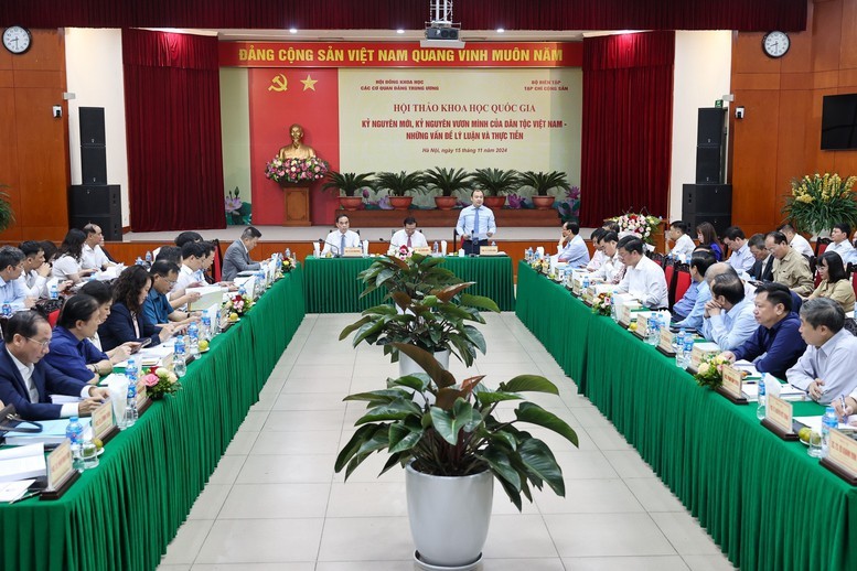Hội thảo khoa học quốc gia Ba trọng tâm của Hội thảo khoa học quốc gia “Kỷ nguyên mới, kỷ nguyên vươn mình của dân tộc Việt Nam - Những vấn đề lý luận và thực tiễn”