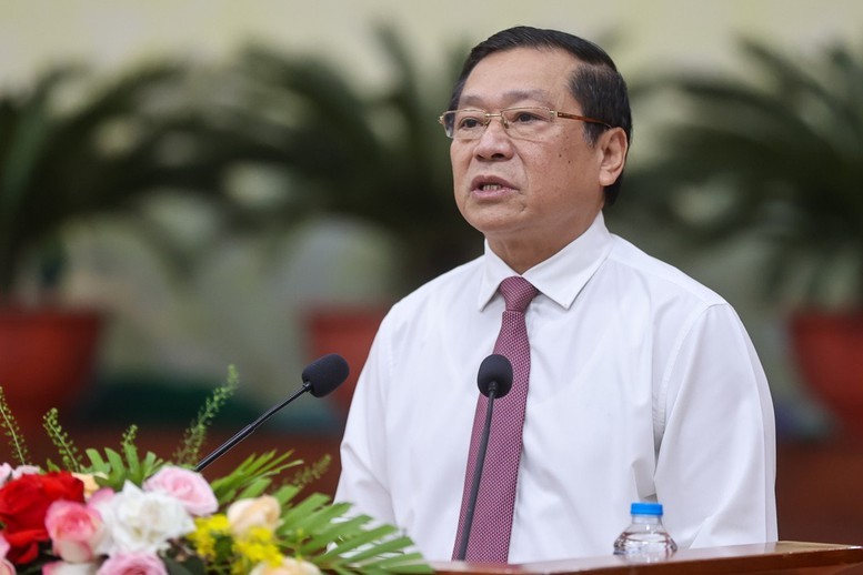 TS Lại Xuân Môn, Ủy viên Trung ương Đảng, Phó Trưởng ban Thường trực Ban Tuyên giáo Trung ương phát biểu tại Hội thảo. (Ảnh: Báo Chính phủ) TS Lại Xuân Môn, Ủy viên Trung ương Đảng, Phó Trưởng ban Thường trực Ban Tuyên giáo Trung ương phát biểu tại Hội thảo. (Ảnh: Báo Chính phủ)