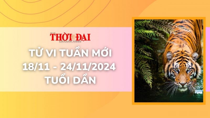 Tử vi tuần mới 18/11 đến 24/11/2024 tuổi Dần: Tình duyên, công danh tài lộc, sức khỏe Tử vi tuần mới 18/11 đến 24/11/2024 tuổi Dần: Tình duyên, công danh tài lộc, sức khỏe