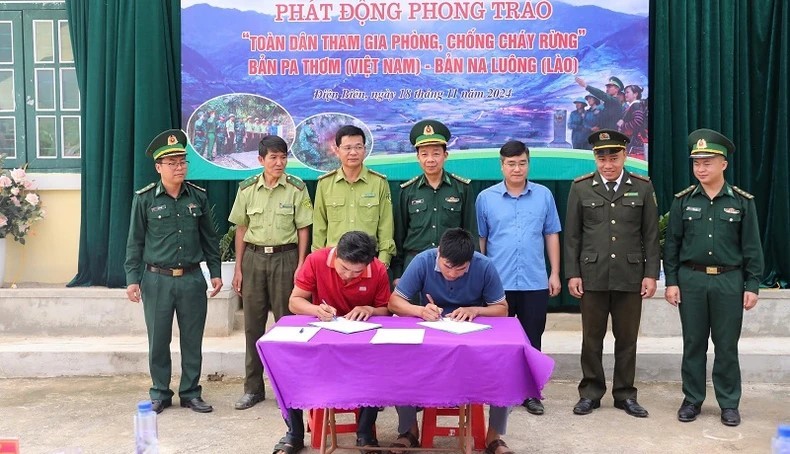 Việt Nam – Lào: Chung tay bảo vệ rừng, bảo tồn tài nguyên thiên nhiên ở tuyến biên giới Việt Nam – Lào: Chung tay bảo vệ rừng, bảo tồn tài nguyên thiên nhiên ở tuyến biên giới
