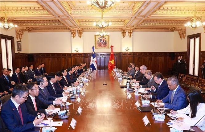 Tuyên bố chung giữa Thủ tướng Việt Nam và Tổng thống Cộng hòa Dominicana Tuyên bố chung giữa Thủ tướng Việt Nam và Tổng thống Cộng hòa Dominicana