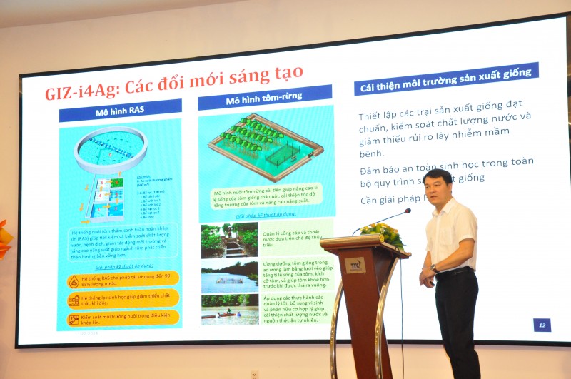Khởi động Dự án cải thiện hệ thống tuần hoàn nước phục vụ nuôi trồng thủy sản bền vững tại Cần Thơ Khởi động Dự án cải thiện hệ thống tuần hoàn nước phục vụ nuôi trồng thủy sản bền vững tại Cần Thơ