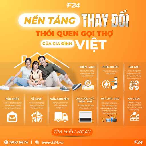 F24 Vietnam - Hệ sinh thái cung cấp đa dạng dịch vụ tiện ích nhà ở và đời sống hiện nay F24 Vietnam - Hệ sinh thái cung cấp đa dạng dịch vụ tiện ích nhà ở và đời sống hiện nay
