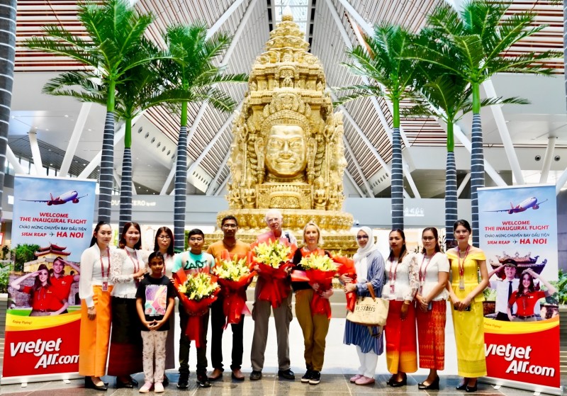 Kết nối hàng không, tạo đà cho quan hệ Việt Nam - Campuchia cất cánh Kết nối hàng không, tạo đà cho quan hệ Việt Nam - Campuchia cất cánh