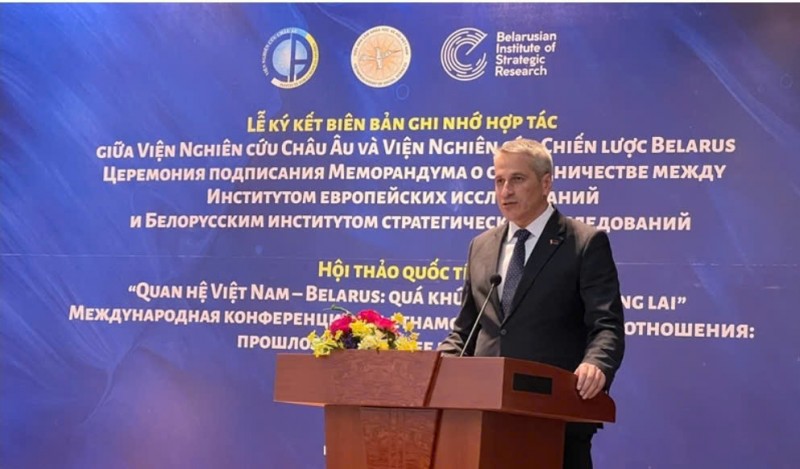 Viện Nghiên cứu châu Âu (Việt Nam) và Viện Nghiên cứu Chiến lược Belarus ký kết MOU Viện Nghiên cứu châu Âu (Việt Nam) và Viện Nghiên cứu Chiến lược Belarus ký kết MOU