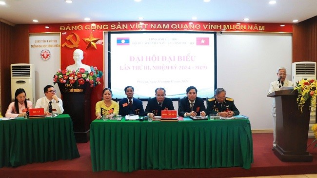 Hội hữu nghị Việt Nam - Lào tỉnh Phú Thọ tổ chức Đại hội Đại biểu lần thứ III Hội hữu nghị Việt Nam - Lào tỉnh Phú Thọ tổ chức Đại hội Đại biểu lần thứ III
