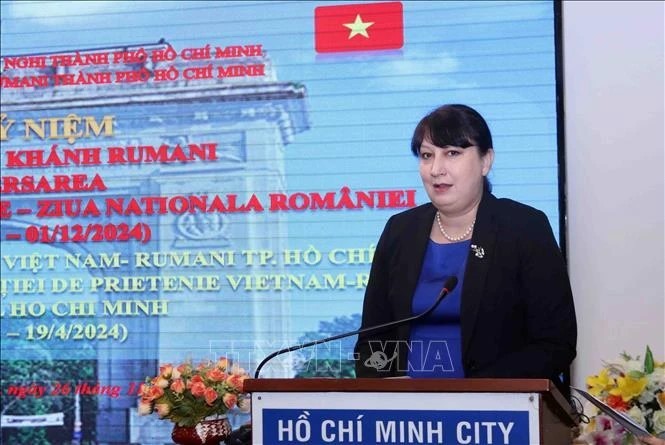 Romania's National Day Celebration Ceremony Takes Place in Ho Chi Minh City Romania's National Day Celebration Ceremony Takes Place in Ho Chi Minh City