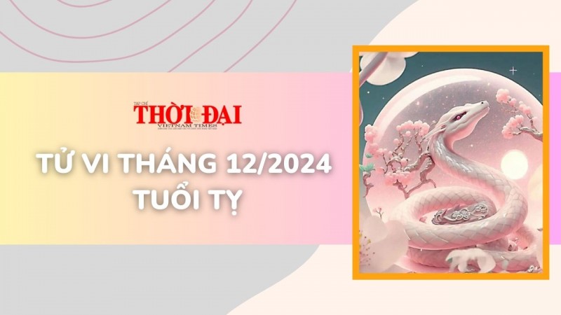 Tử vi tháng 12/2024 tuổi Tỵ: May mắn gặt hái nhiều thành công Tử vi tháng 12/2024 tuổi Tỵ: May mắn gặt hái nhiều thành công