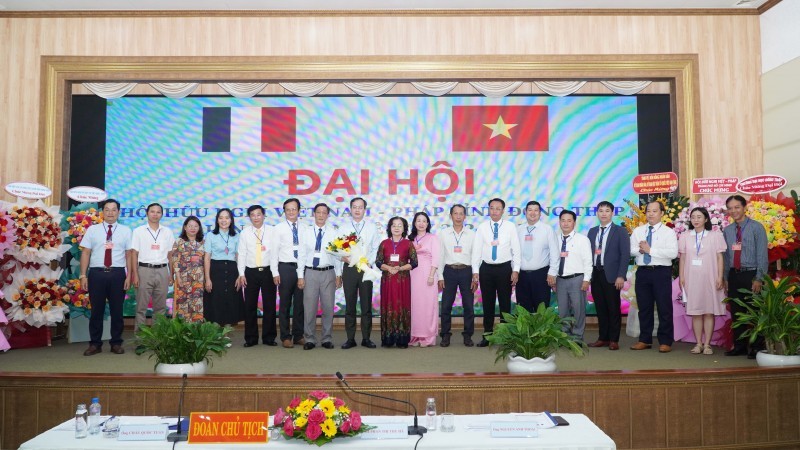 Ông Trần Trí Quang giữ chức Chủ tịch Hội hữu nghị Việt Nam - Pháp tỉnh Đồng Tháp
