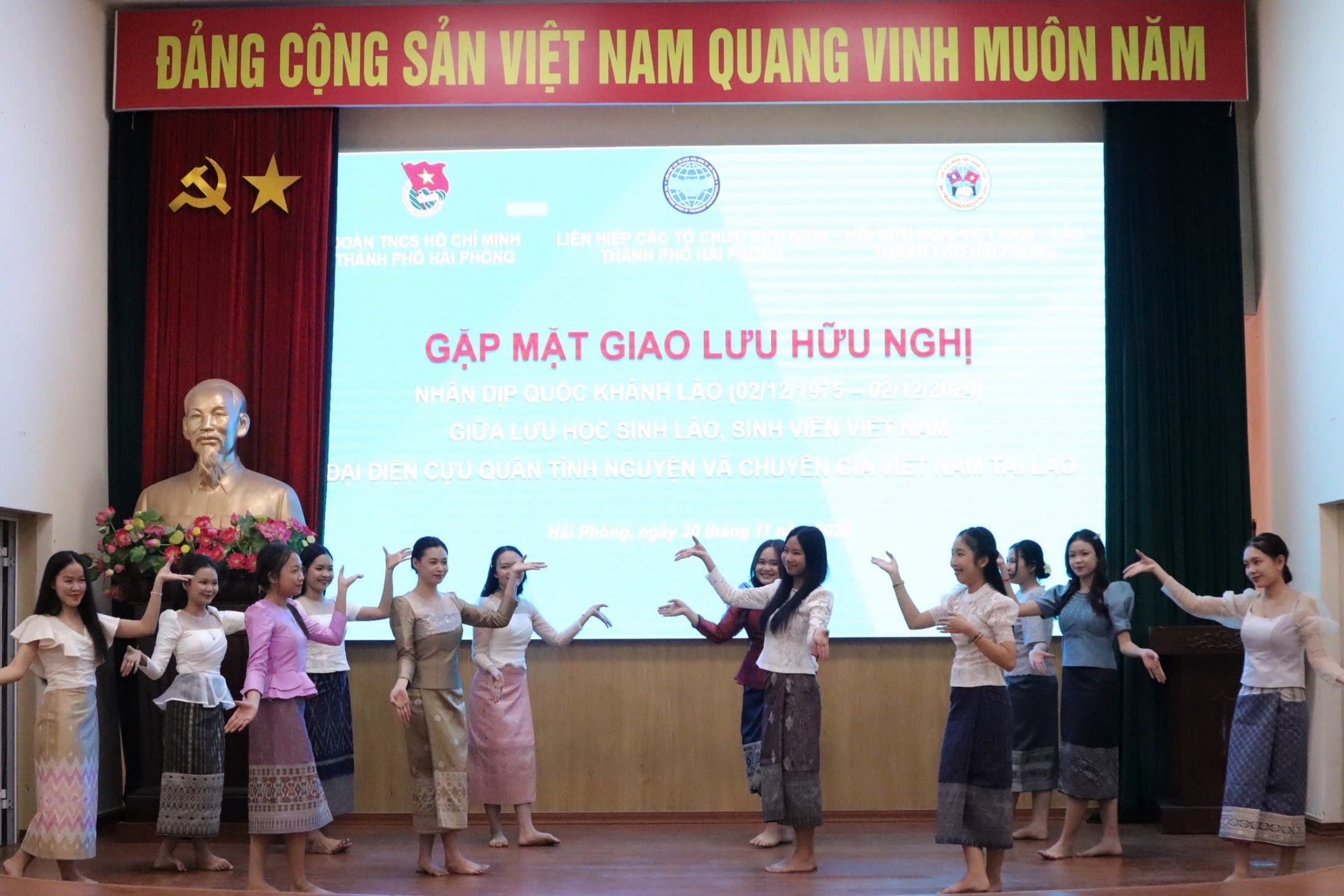 Hải Phòng, Sơn La tổ chức giao lưu chào mừng Quốc khánh Lào Hải Phòng, Sơn La tổ chức giao lưu chào mừng Quốc khánh Lào