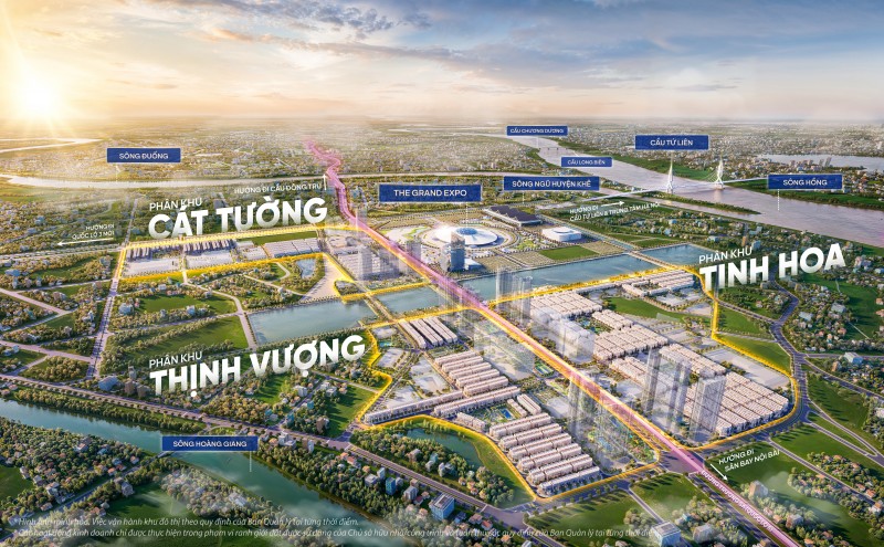 Sự góp mặt của các ông lớn địa ông trong đại đô thị Global Gate phía Đông Bắc Sự góp mặt của các ông lớn địa ông trong đại đô thị Global Gate phía Đông Bắc
