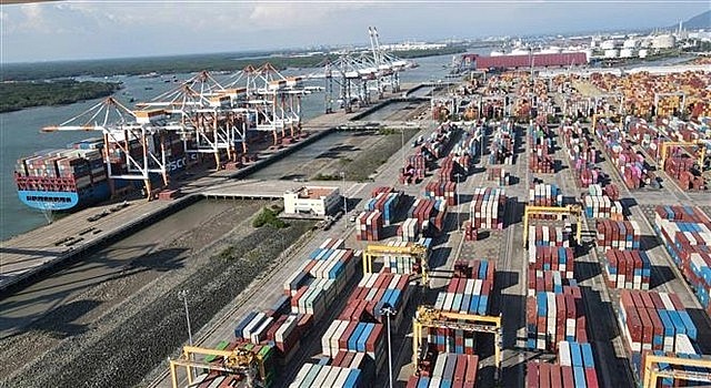Cai Mep - Thi Vai Port in Ba Ria-Vung Tau province. (Photo: VNA) Cai Mep - Thi Vai Port in Ba Ria-Vung Tau province. (Photo: VNA)