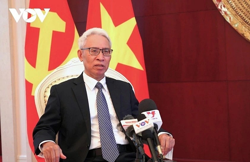 Vietnamese Ambassador to China Pham Sao Mai. Vietnamese Ambassador to China Pham Sao Mai.