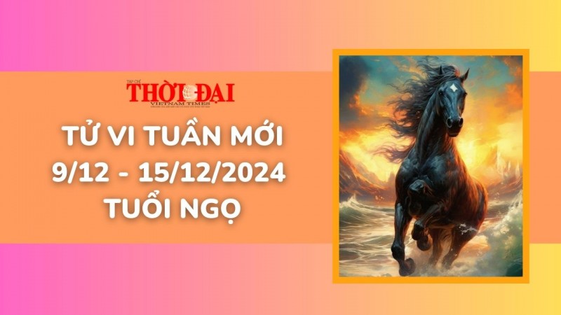 Tử vi tuần mới 9/12 đến 15/12/2024 tuổi Ngọ: Tình duyên, công danh tài lộc, sức khỏe Tử vi tuần mới 9/12 đến 15/12/2024 tuổi Ngọ: Tình duyên, công danh tài lộc, sức khỏe