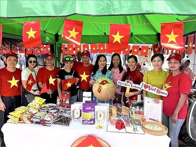 A Vietnamese booth at 2024 Cultural Festival in Colombo (Photo: VNA) A Vietnamese booth at 2024 Cultural Festival in Colombo (Photo: VNA)