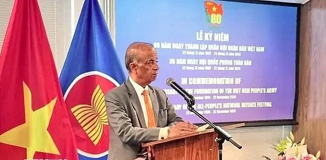 UN Deputy Secretary-General Atul Khare addresses the event. UN Deputy Secretary-General Atul Khare addresses the event.