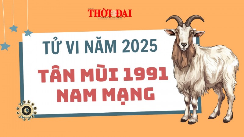 Tử vi năm 2025 tuổi Tân Mùi 1991 nam mạng: Cơ hội hay thách thức? Tử vi năm 2025 tuổi Tân Mùi 1991 nam mạng: Cơ hội hay thách thức?