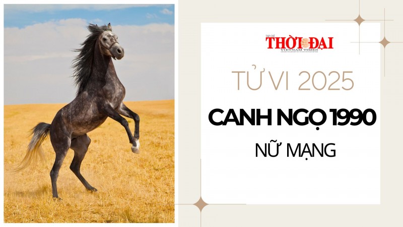 Tử vi năm 2025 tuổi Canh Ngọ 1990 nữ mạng: Thuận lợi, gặp cơ may trong sự nghiệp Tử vi năm 2025 tuổi Canh Ngọ 1990 nữ mạng: Thuận lợi, gặp cơ may trong sự nghiệp