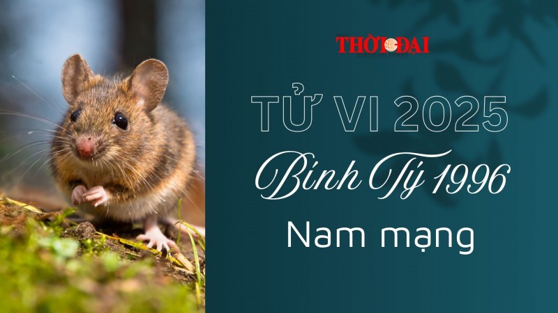Tử vi năm 2025 tuổi Bính Tý 1996 nam mạng: Một năm khá bình ổn Tử vi năm 2025 tuổi Bính Tý 1996 nam mạng: Một năm khá bình ổn