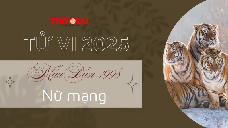 Tử vi năm 2025 tuổi Mậu Dần 1998 nữ mạng: Cục diện xấu, hung tinh tác động Tử vi năm 2025 tuổi Mậu Dần 1998 nữ mạng: Cục diện xấu, hung tinh tác động
