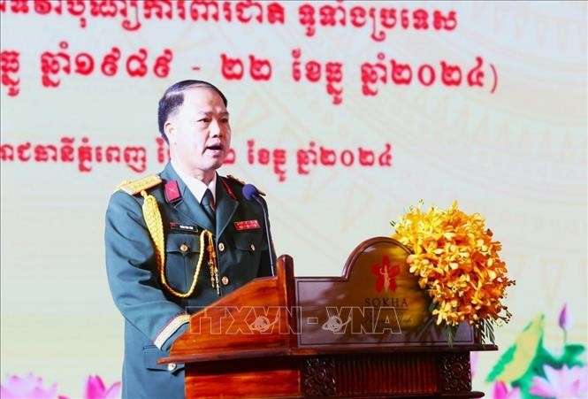 Trang trọng kỷ niệm 80 năm ngày thành lập Quân đội Nhân dân Việt Nam tại Campuchia Trang trọng kỷ niệm 80 năm ngày thành lập Quân đội Nhân dân Việt Nam tại Campuchia