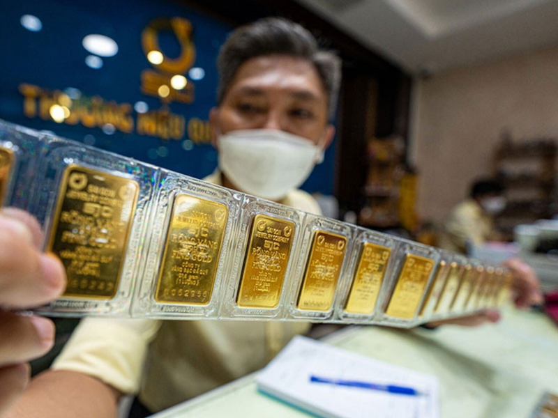 Giá vàng SJC mất gần triệu đồng mỗi lượng Giá vàng SJC mất gần triệu đồng mỗi lượng