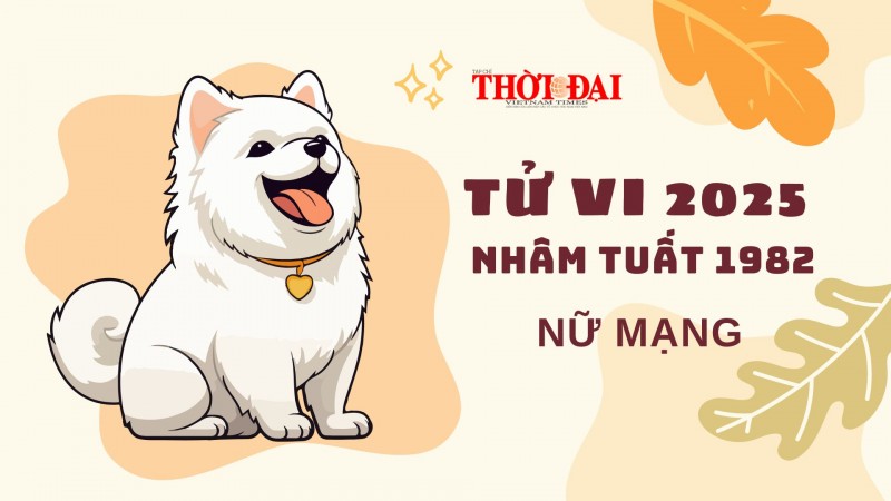Tử vi năm 2025 tuổi Nhâm Tuất 1982 nữ mạng: Một năm tương đối bình ổn Tử vi năm 2025 tuổi Nhâm Tuất 1982 nữ mạng: Một năm tương đối bình ổn