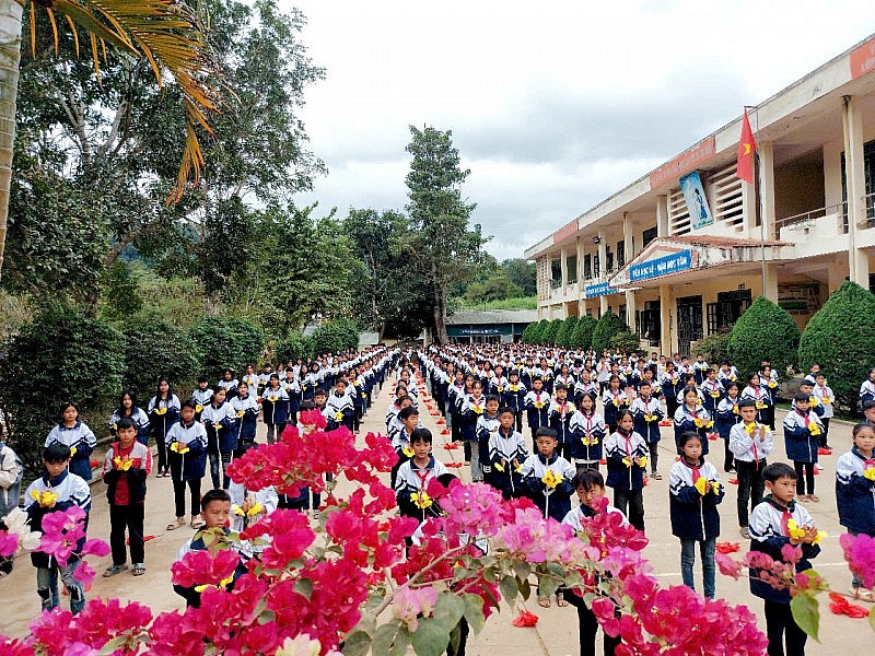 Trường Phổ thông Dân tộc bán trú Tiểu học & THCS Na Son nỗ lực nâng cao chất lượng Trường Phổ thông Dân tộc bán trú Tiểu học & THCS Na Son nỗ lực nâng cao chất lượng