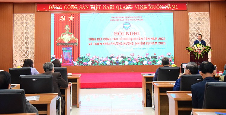 Phú Thọ tăng cường công tác đối ngoại nhân dân, mở rộng quan hệ quốc tế trong năm 2025 Phú Thọ tăng cường công tác đối ngoại nhân dân, mở rộng quan hệ quốc tế trong năm 2025