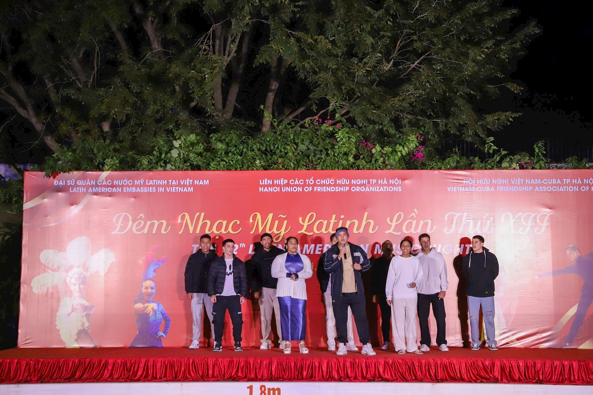 Sôi động đêm nhạc Mỹ Latinh lần thứ XII tại Hà Nội Sôi động đêm nhạc Mỹ Latinh lần thứ XII tại Hà Nội