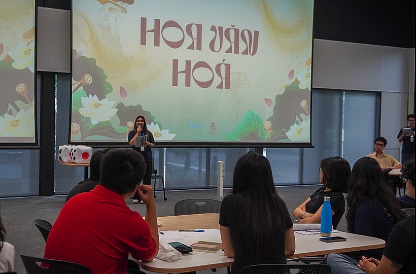 An event is organised by the Association of Vietnamese Students in Queensland (AVSQ). (Photo: The Courtesy of the association) An event is organised by the Association of Vietnamese Students in Queensland (AVSQ). (Photo: The Courtesy of the association)