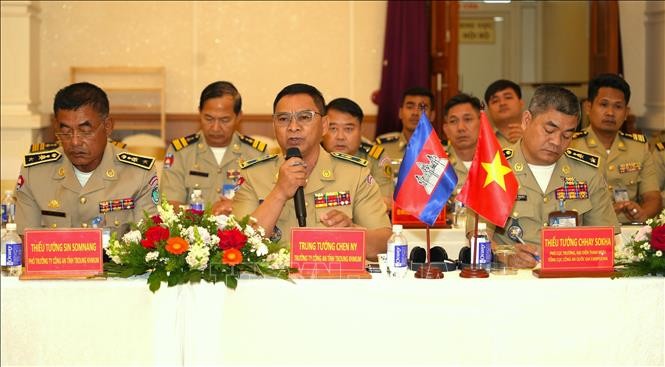 Việt Nam - Campuchia hợp tác phòng, chống tội phạm khu vực biên giới Việt Nam - Campuchia hợp tác phòng, chống tội phạm khu vực biên giới