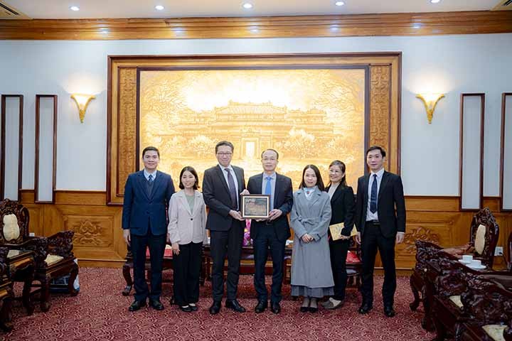 Quảng bá thông tin của Thừa Thiên Huế đến đối tác Nhật Bản Quảng bá thông tin của Thừa Thiên Huế đến đối tác Nhật Bản