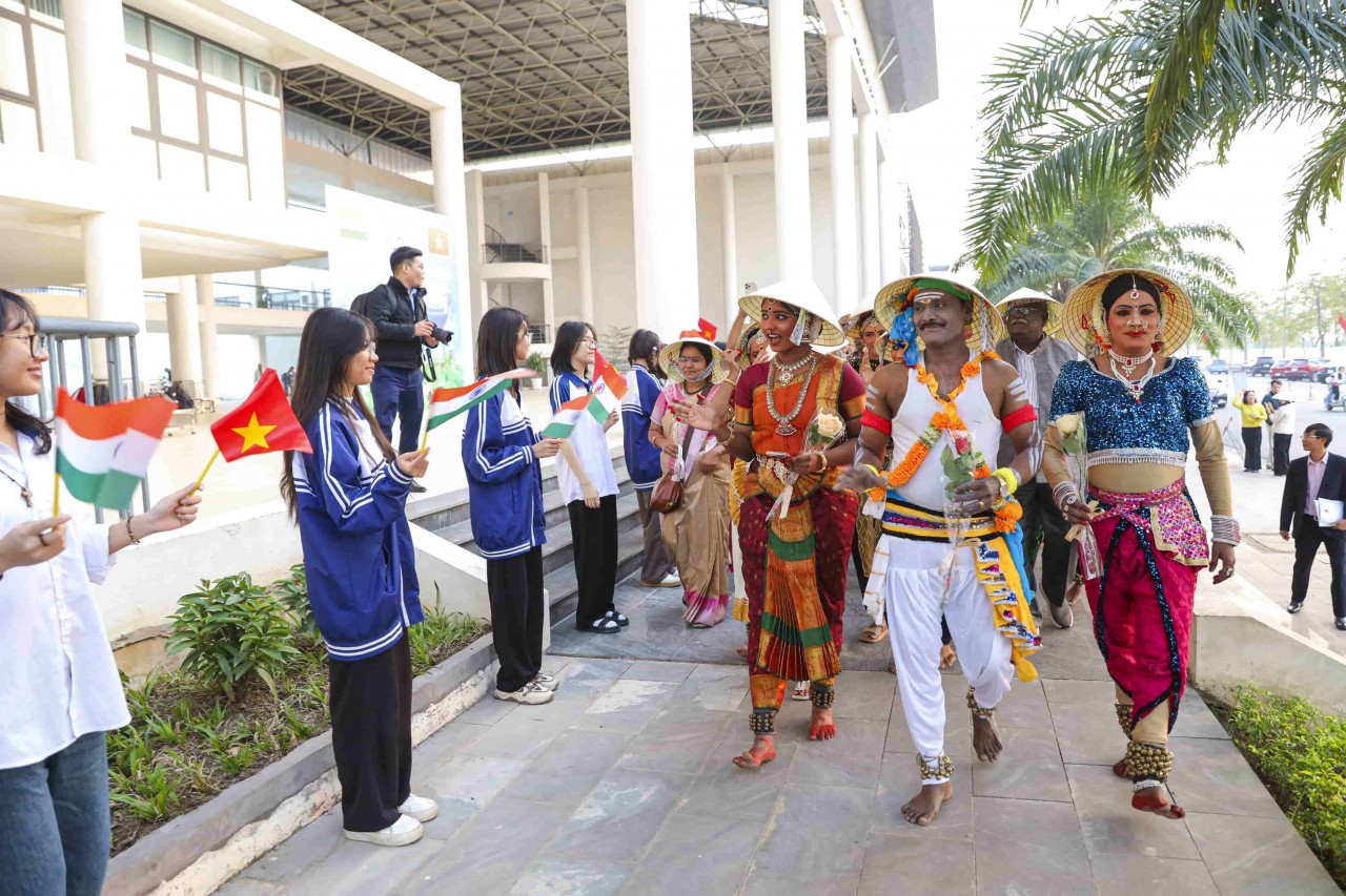 The Vietnam-India People’s Friendship Festival took place in a warm atmosphere of friendship. (Photo: Dinh Hoa) The Vietnam-India People’s Friendship Festival took place in a warm atmosphere of friendship. (Photo: Dinh Hoa)