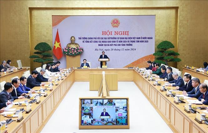 Thủ tướng Phạm Minh Chính: Ngoại giao kinh tế đóng góp Chú thích ảnh