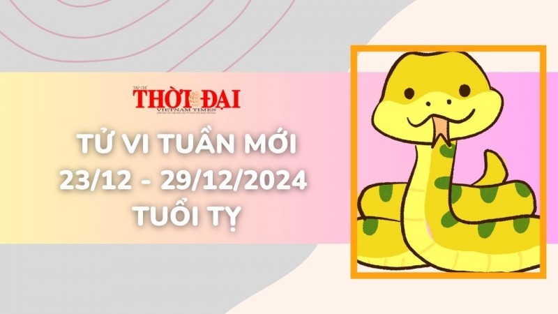 Tử vi tuần mới 23/12 đến 29/12/2024 tuổi Tỵ: Tình duyên, công danh tài lộc Tử vi tuần mới 23/12 đến 29/12/2024 tuổi Tỵ: Tình duyên, công danh tài lộc