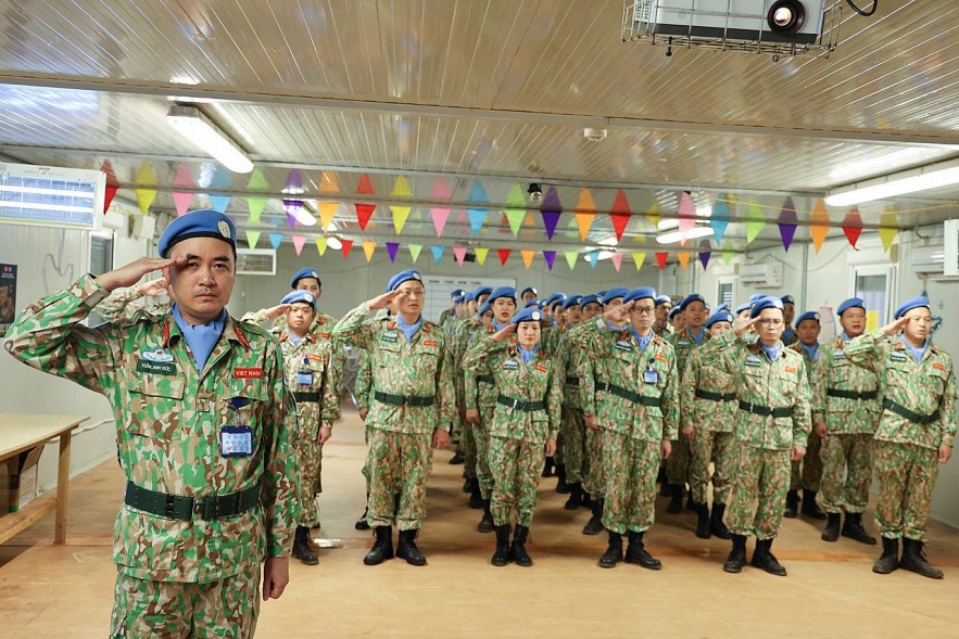 The 80th anniversary of the Vietnam People’s Army celebrated in South Sudan. (Photo: BVDC 2.6) The 80th anniversary of the Vietnam People’s Army celebrated in South Sudan. (Photo: BVDC 2.6)