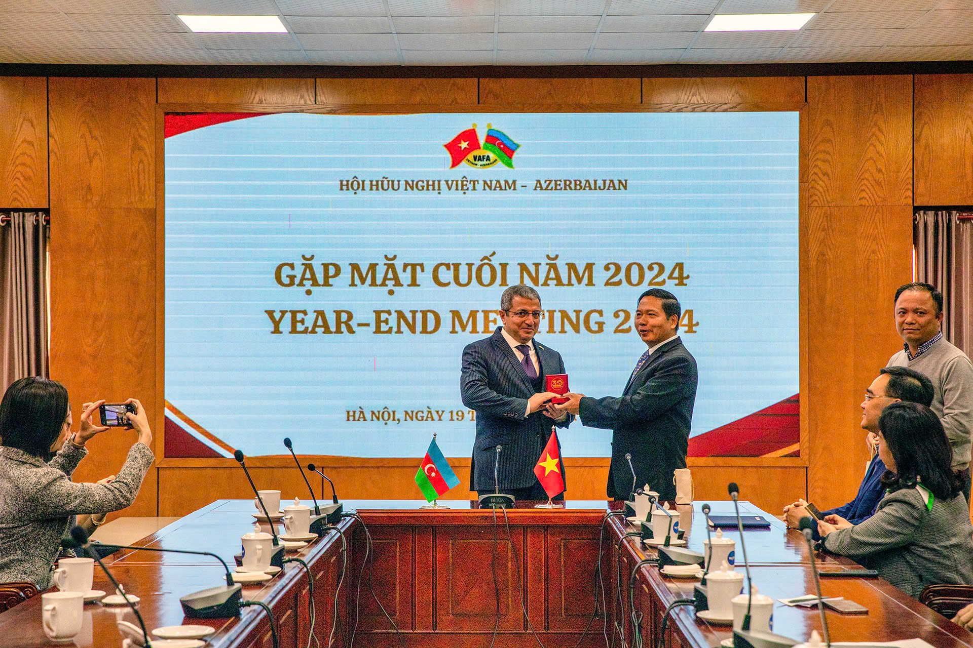 Hội Hữu nghị Việt Nam – Azerbaijan tổ chức gặp mặt cuối năm Hội Hữu nghị Việt Nam – Azerbaijan tổ chức gặp mặt cuối năm