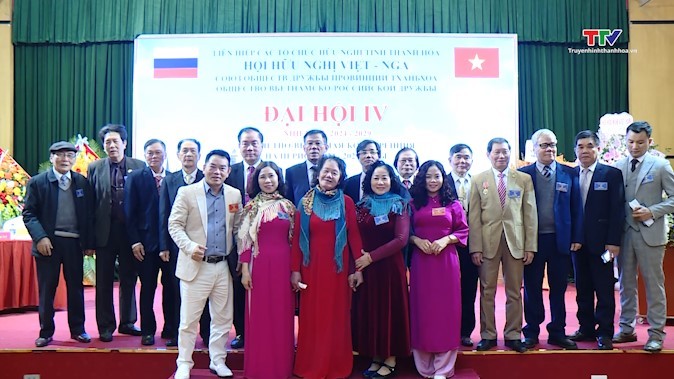Ông Lê Ngọc Hinh tái đắc cử Chủ tịch hội hữu nghị Việt - Nga tỉnh Thanh Hoá nhiệm kỳ 2024-2029 Ông Lê Ngọc Hinh tái đắc cử Chủ tịch hội hữu nghị Việt - Nga tỉnh Thanh Hoá nhiệm kỳ 2024-2029